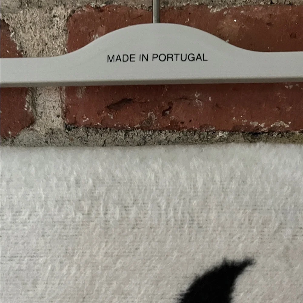 Halloween Bat throw- White and Black
